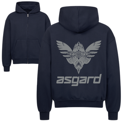 ASGARD Oversized Zipper Hoodie