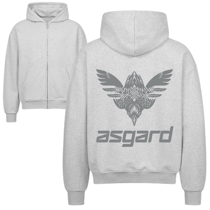 ASGARD Oversized Zipper Hoodie