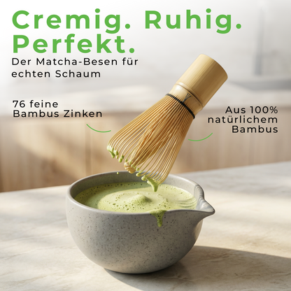 Matcha Zeremonie Set - steingrau