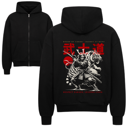 Bushido Legacy Oversized Zipper Hoodie
