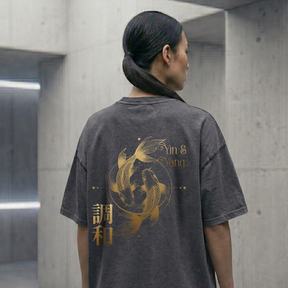 The Koi Harmony Oversized Shirt