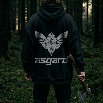 ASGARD Oversized Zipper Hoodie
